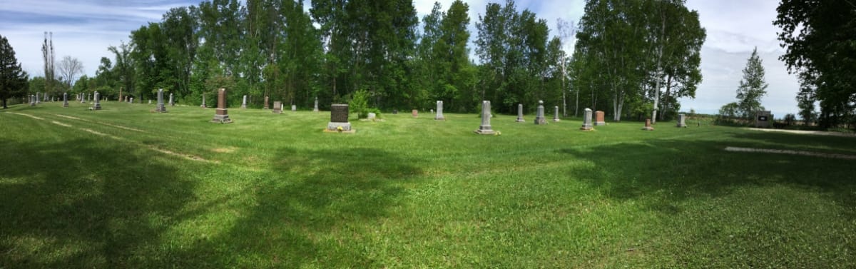 Panorama of Bethel Union Cemetery