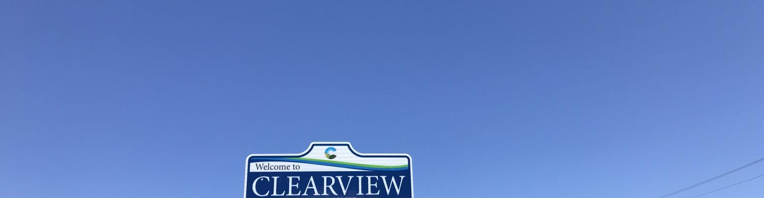 Clearview Township Sign