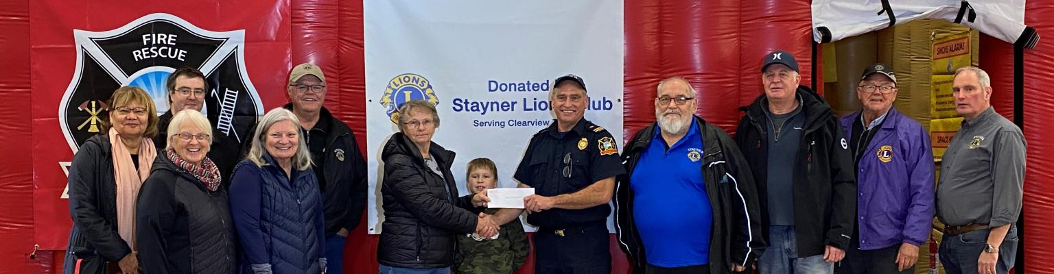 Inflatable Fire Safety Education House