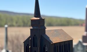 West Nottawasaga Cemetery - Church Model