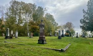 Bethel Union Cemetery in Fall