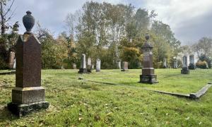 Bethel Union Cemetery in Fall