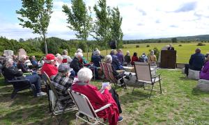 West Nottawasaga Church Memorial 2025 - Service audience