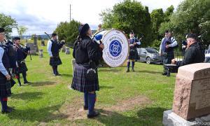 West Nottawasaga Church Memorial 2025 - Bein Gorm Highlanders