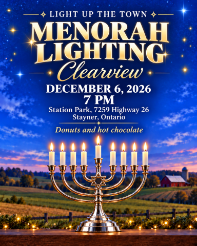 Menorah Lighting 2026
