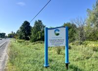 Carruthers Memorial Conservation Area Roadside Signage